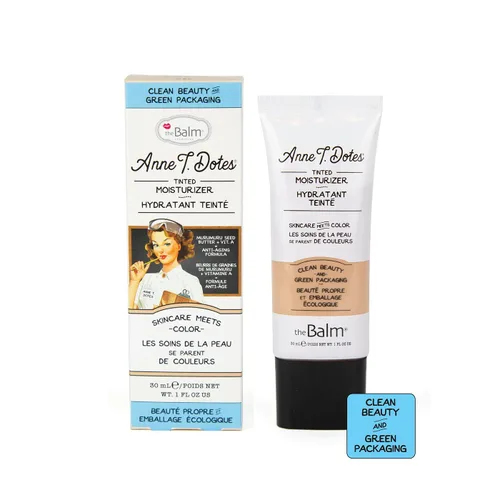 Vista 11 de theBalm Anne T. Dotes Crema hidratante teñida #14, 1 onza líquida