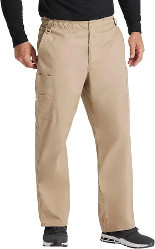 Vista 4 de Dickies Pantalón de meter para hombre con 7 bolsillos, cintura elástica con cierre de botón 81006