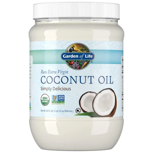 Vista 7 de Garden of Life, Aceite de Coco Extra Virgen Crudo, 14 fl oz (414 ml)