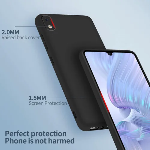 Vista 3 de Funda de silicona suave TPU para Galaxy A10e, color negro