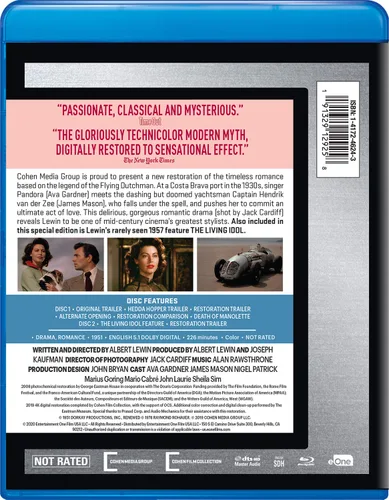 Vista 2 de Pandora and the Flying Dutchman Blu-ray
