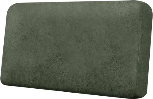 Vista 60 de Funda de cojín para sofá con aspecto de cuero, 1 unidad, elástica, para sala de estar, funda de cojín individual para sofá, protector de asiento