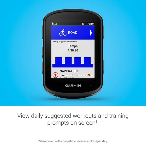 Vista 5 de Garmin Edge 540 - Computadora portátil compacta con GPS y navegación serie Signature