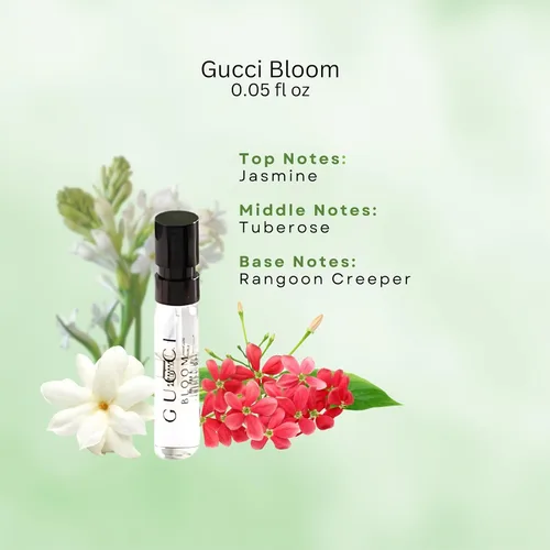 Vista 4 de Gucci Perfume para mujer, variedad de fragancias, Eau De Parfum, set de regalo, mini colección Incluye mini aerosoles Flora Bloom, Flora Gorgeous
