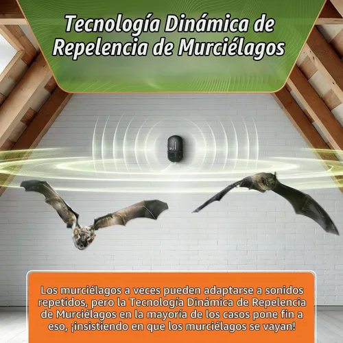 Vista 2 de BEU - Unidad de expulsión de murciélagos, edición negra medianoche