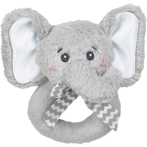 Vista 13 de Bearington Baby 1st Christmas - Oso de peluche de 5.5 pulgadas, sonajeros suaves y anillos de peluche, para edades de 0 a 14 años