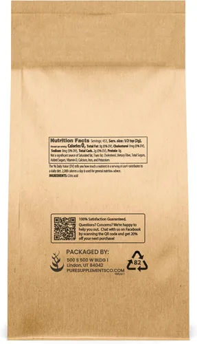 Vista 3 de PURE ORIGINAL INGREDIENTS Paquete de ácido málico y ácido cítrico, grado alimenticio, sabor agrio