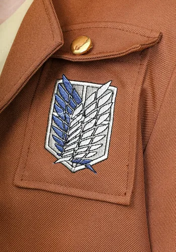 Vista 7 de Deluxe Eren Jaeger Costume Anime Cosplay Attack on Titan Mens Costume