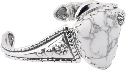 Vista 7 de American West Jewelry Pulsera de plata de ley con punta de flecha con piedras preciosas talla S, M, L Azul Denim Lapislázuli