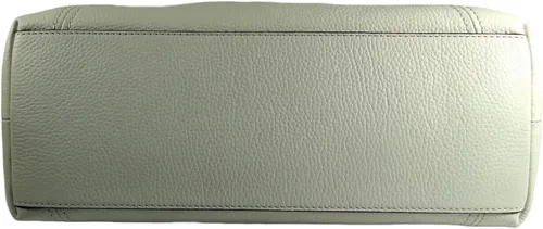 Vista 3 de Michael Kors Sienna - Bolso de hombro convertible de piel granulada, Crema claro