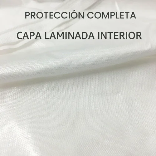 Vista 2 de Cobertor para colchón con cierre zipper, protección contra chinches y ácaros, hipoalergénico