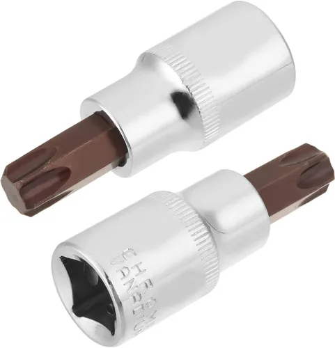 Vista 136 de Utoolmart 1/2" Drive x 0.551 in largo Hex Bit Socket, métrico, S2 y Cr-V acero 1pcs