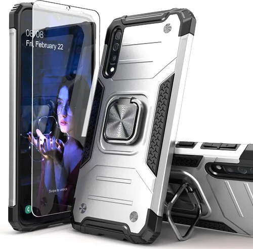 Vista 12 de Funda con soporte para Galaxy A50/A30S/A50S, protector de Negro