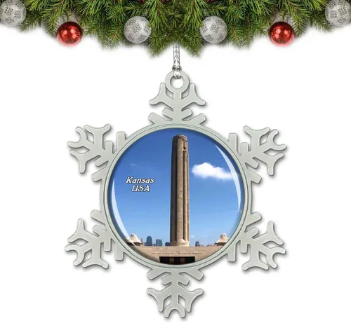 Vista 7 de Bird Island Saipan Northern Mariana USA Adorno de Navidad Decoración de árbol de cristal Metal recuerdo regalo