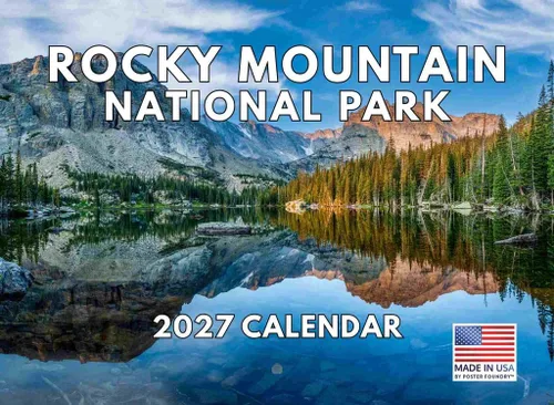 Vista 12 de Calendario mensual de pared 2025 del Parque Nacional Acadia, 12 meses Fabricado en EE.UU.