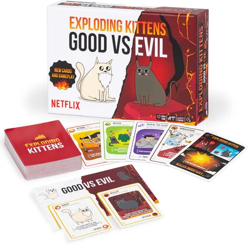 Vista 13 de Juego de expansión Barking Kittens, un juego de cartas de ruleta rusa para adultos, adolescentes y niños, juegos de fiesta fáciles para la familia
