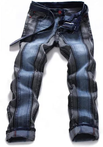 Vista 2 de AITITIA - Jeans rasgados de corte regular para hombre