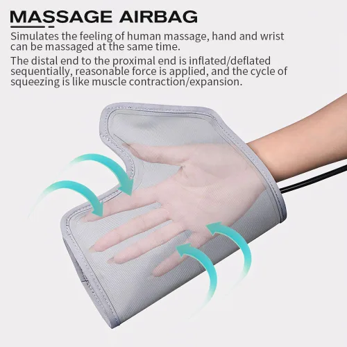 Vista 5 de BAUSATZ Upgraded rehabilitation robot gloves hand stroke recovery equipment, hand dysfunction patient training equipment stroke hemiplegia, hand
