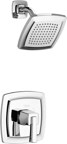 Vista 6 de American Standard TU353508.013 Townsend - Grifo de bañera con cabezal de ducha y cartucho para ahorrar agua, níquel pulido PVD