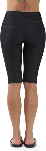 Vista 4 de Prolific Health Leggings para mujer con aspecto de pantalones de mezclilla, mallas adelgazantes de muchos colores, en elastano, pantalones capri