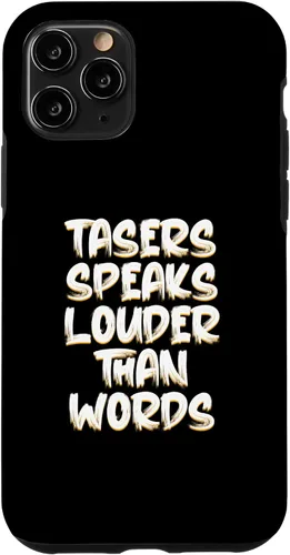 Vista 13 de Funda eléctrica para iPhone 12 mini Tasers Speak Louder Than Words