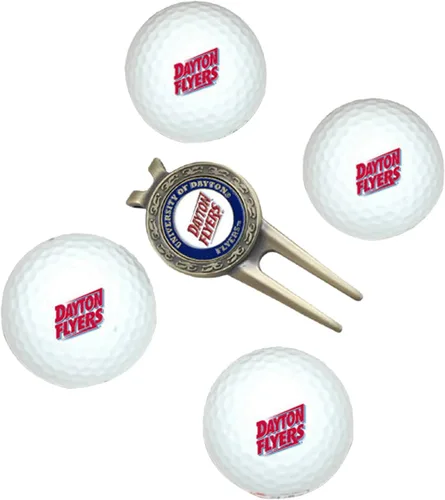 Vista 10 de Team Golf NCAA Unisex-Adult Team Golf NCAA Regulation Size Golf Balls (4 Count) & Divot Tool with Removable Double-Sided Magnetic Marker Cincinnati