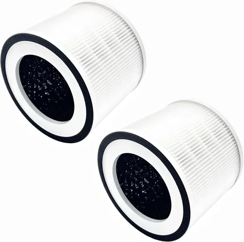 Vista 3 de Filtro H13 de repuesto compatible con purificador de aire Homintell Navigator, purificador de aire Afloia Zoe, carbón activado por filtración de 4