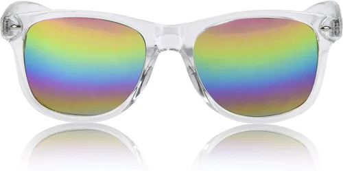 Vista 2 de SunnyPro Gafas de sol polarizadas Vintage Retro Diseñador Unisex Gafas de sol UV400
