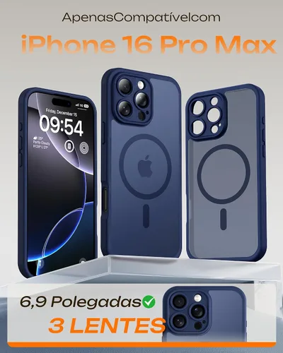 Vista 357 de TOCOL Funda para iPhone 11, compatible con Magsafe, protección completa de cámara, imanes integrados, protección contra caídas, funda translúcida