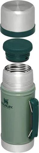 Vista 2 de Stanley Classic Legendary Tarro Grande de Comida 1.0 qt Recipiente de Alimentos con Aislamiento al Vacío Tapa de Rosca de Boca Ancha Empacable