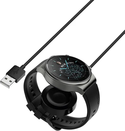 Vista 5 de FitTurn Cable de carga para Huawei Watch 4 Pro/Ultimate/GT3/GT Runner/watch3/GT2 PRO/GT3 Pro - Paquete de 2 adaptadores de carga de repuesto de 3.3