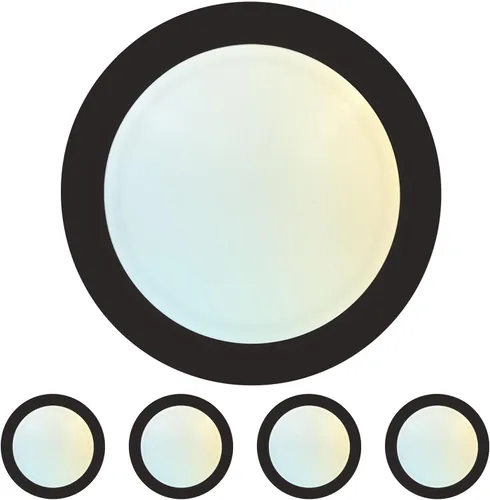 Vista 11 de LUXRITE Lámparas de disco LED de 6 pulgadas, lámpara de techo de montaje empotrado regulable, 5CCT seleccionables 2700K 3000K 3500K 4000K 5000K