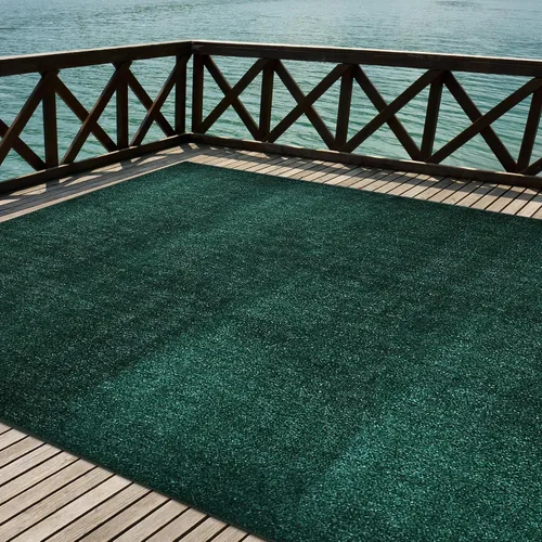 Vista 12 de iCustomRug - Alfombras de césped artificial para interiores y exteriores, muchos tamaños personalizados y anchos, bordes acabados con dobladillos a