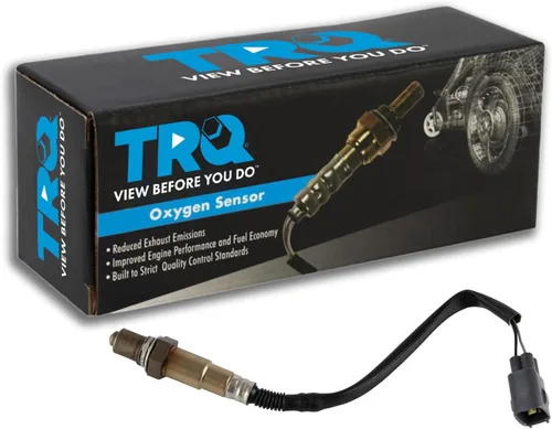 Vista 257 de TRQ Sensor de Oxígeno O2 de 4 Hilos de Banda Estrecha Compatible con VW Atlas 2.0L 2018-21, VW GTI 2.0L 2016-18, Audi A3 Quattro 2.0L 2015-18, VW