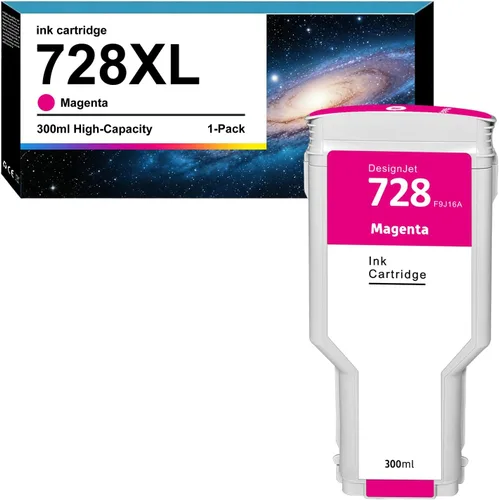 Vista 9 de Cartucho de tinta compatible HP728 CY F9K17A para HP 728 Reemplazo para HP DesignJet T730 de 36 pulgadas, DesignJet T830 24 pulgadas MFP, impresoras