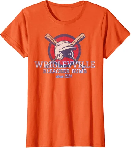 Vista 41 de Wrigleyville Bleacher Bums - Camiseta de béisbol divertida