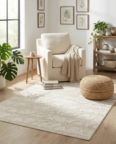 Vista 22 de Rugs.com Alfombra de la colección Finsbury, alfombra mediana gris de 2 x 3 pies, perfecta para salas de estar, comedores grandes, planos abiertos