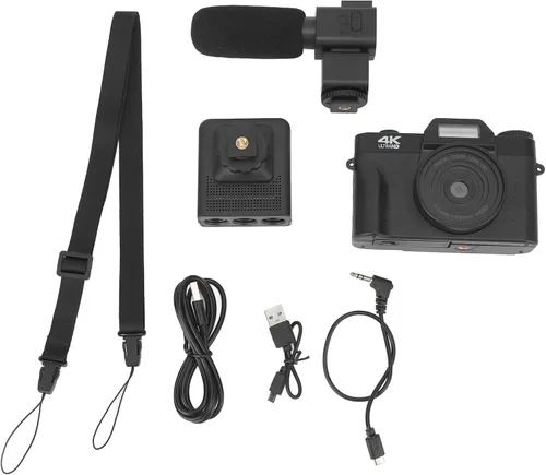 Vista 9 de Cámara digital, enfoque automático 48MP 16x zoom digital 4K Vlogging cámara como un