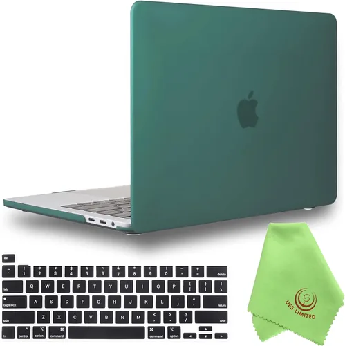 Vista 91 de UESWILL Compatible con MacBook Pro de 13 pulgadas M1 M2 2016-2024 versión A2338 A2289 A2251 A2159 A1989 A1706 A1708, con Touch Bar USB-C, funda