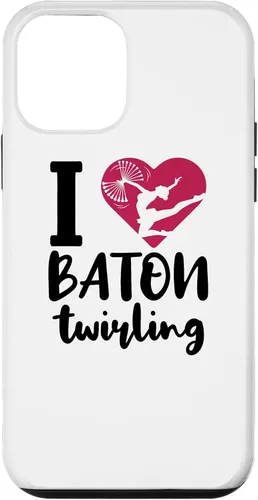 Vista 16 de iPhone 16 I Love Baton Twirling Majorette Baton Twirler Case
