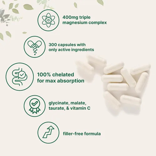 Vista 8 de Micro Ingredients Vitamina D3 5,000iu + K2 100mcg cápsulas blandas y complejo de magnesio triple puro de 400 mg cápsulas Paquete de 2 Vitaminas