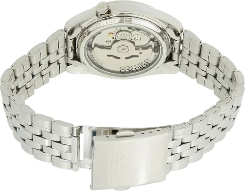 Vista 3 de SEIKO SNK385K - Reloj automático de acero inoxidable para hombre Azul Reloj automático