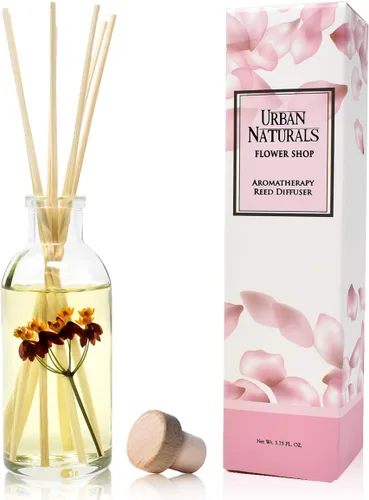 Vista 50 de Urban Naturals Amber & Lavender - Juego de difusor con varillas aromáticas Colección de aromaterapia (Awaken + Renew) Mind & Body Ambientador