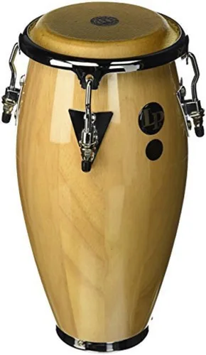 Vista 3 de Latin Percussion LPM198 Mini Conga de Madera Afinable, Natural