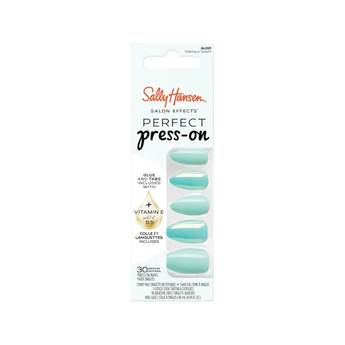 Vista 47 de Sally Hansen Pegamento perfecto para uñas con brocha, fijación de larga duración, cepillo de precisión, fórmula de vitamina E y B5, suave y no daña