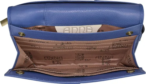 Vista 3 de Anna by Anuschka Womens Hand-Painted Genuine Leather Organizer Wallet On a String
