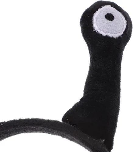 Vista 4 de Beaupretty Snail Headband Snail Eyes Headpieces Plush Animal Headwear Antenna Hair Hoop Halloween Christmas Hair Accessory
