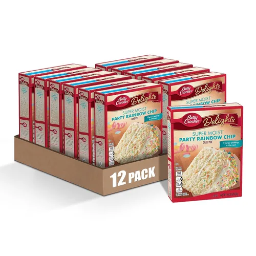 Vista 24 de Betty Crocker Mezcla para pastel Ready to Bake Angel Food, 16 oz (453 g).