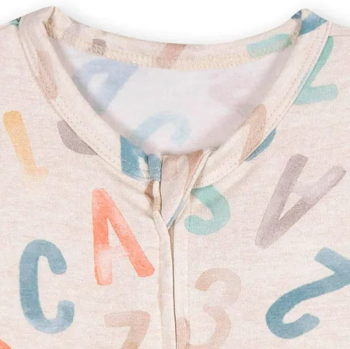 Vista 3 de Gerber Mameluco unisex de manga corta suave para bebé con viscosa fabricado con eucalipto