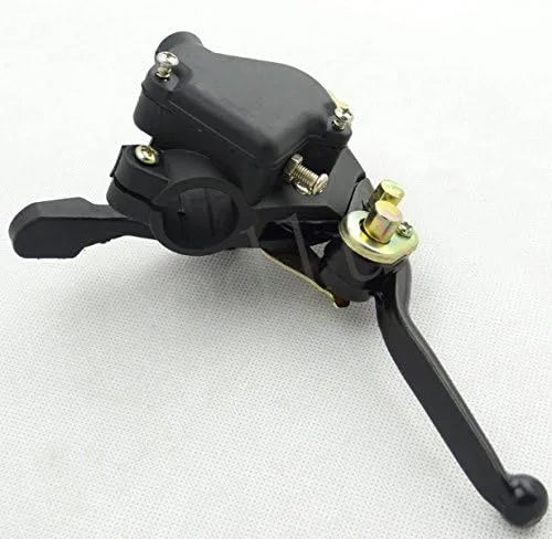 Vista 4 de Palanca de freno doble del acelerador del pulgar 4 Freno de mano delantero para Mini Moto Quad ATV